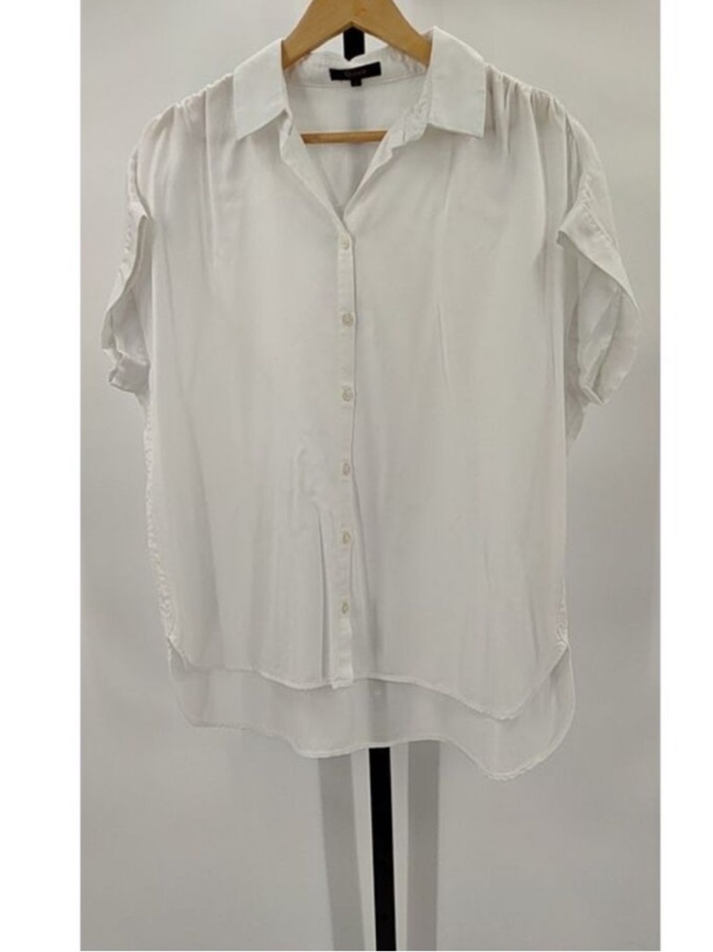Quince Womens Vintage Wash Tencel Camp Shirt - Picture 2 of 3